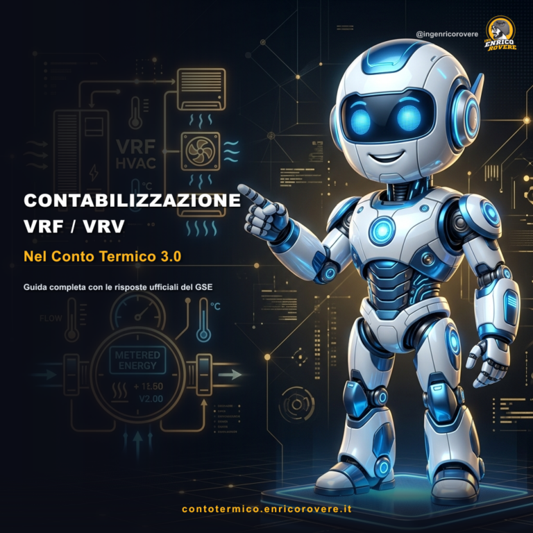 Copertina: Contabilizzazione VRF e VRV nel Conto Termico 3.0