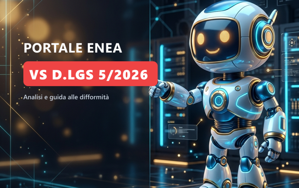 Copertina: Ecobonus e Bonus Casa: Portale ENEA versus Decreto 5/2026: Omissioni e Trappole