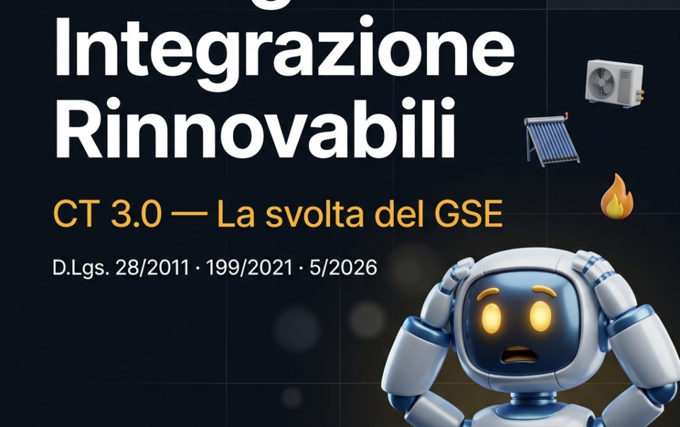 Copertina: Obblighi di Integrazione Rinnovabili e CT 3.0: la svolta interpretativa del GSE