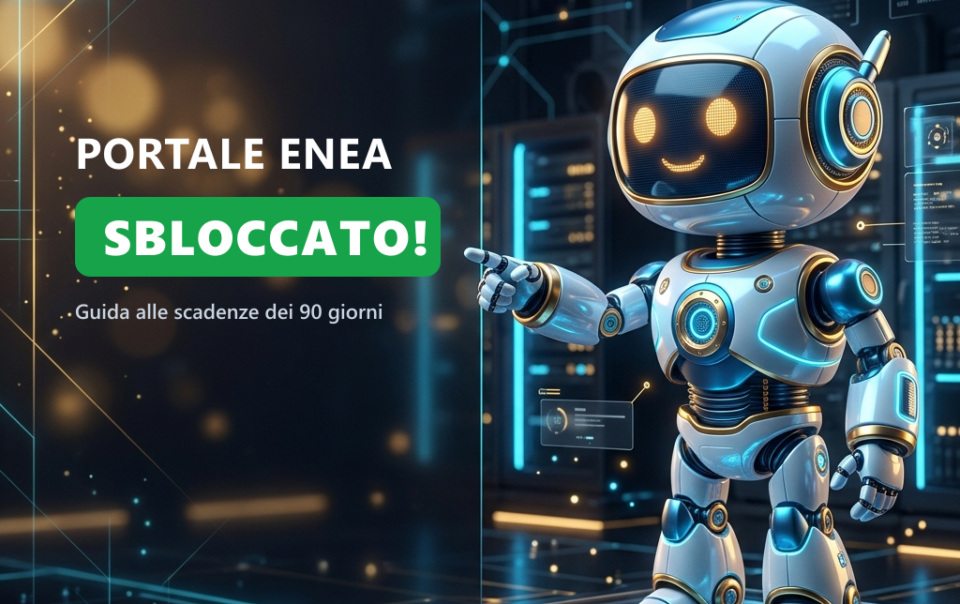 Copertina: Portale ENEA Sbloccato: Come Calcolare i 90 Giorni dopo lo Stallo del D.Lgs. 5/2026